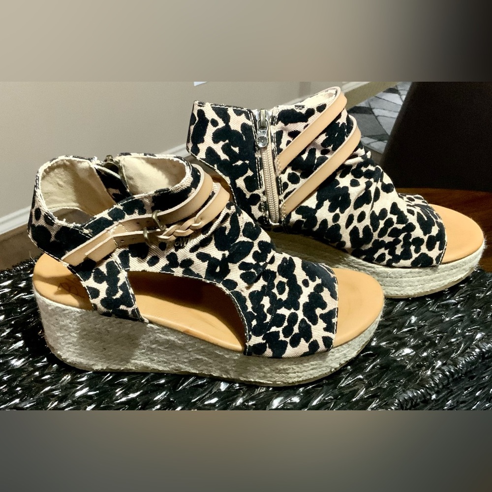 Blow Fish Malibu Leopard Wedges